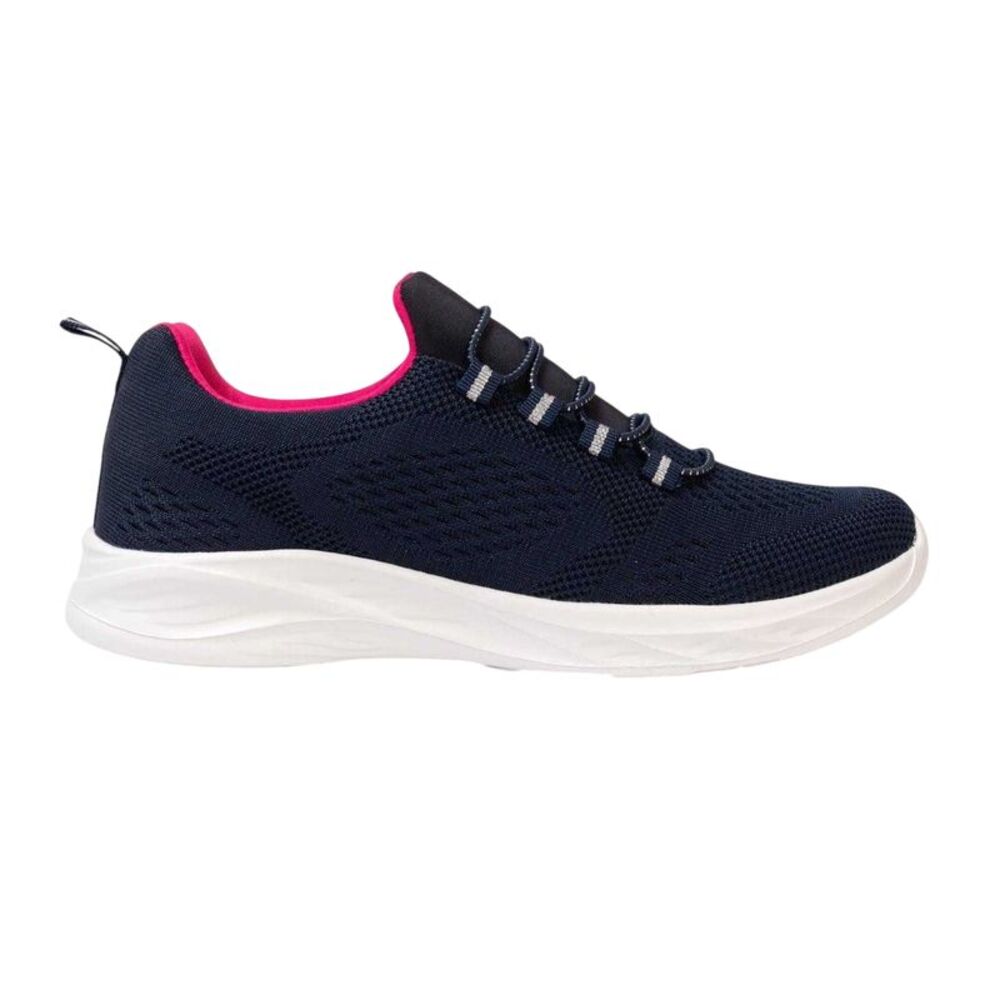 Donnay Womens/Ladies Knitted Flat Sneakers / Navy